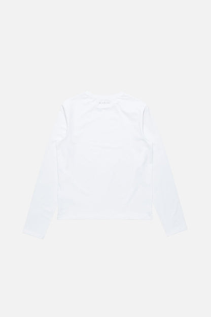 Long sleeve t-shirt - regular fit - Optic White