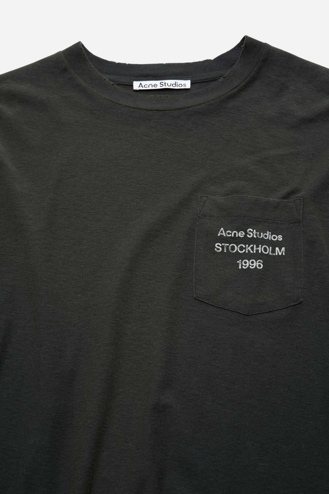 Logo t-shirt - Faded black