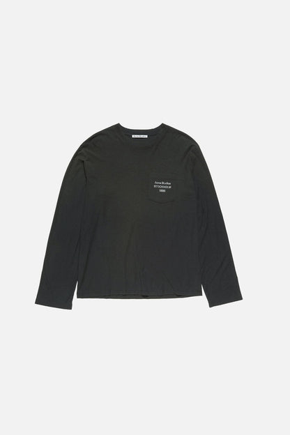 Logo t-shirt - Faded black