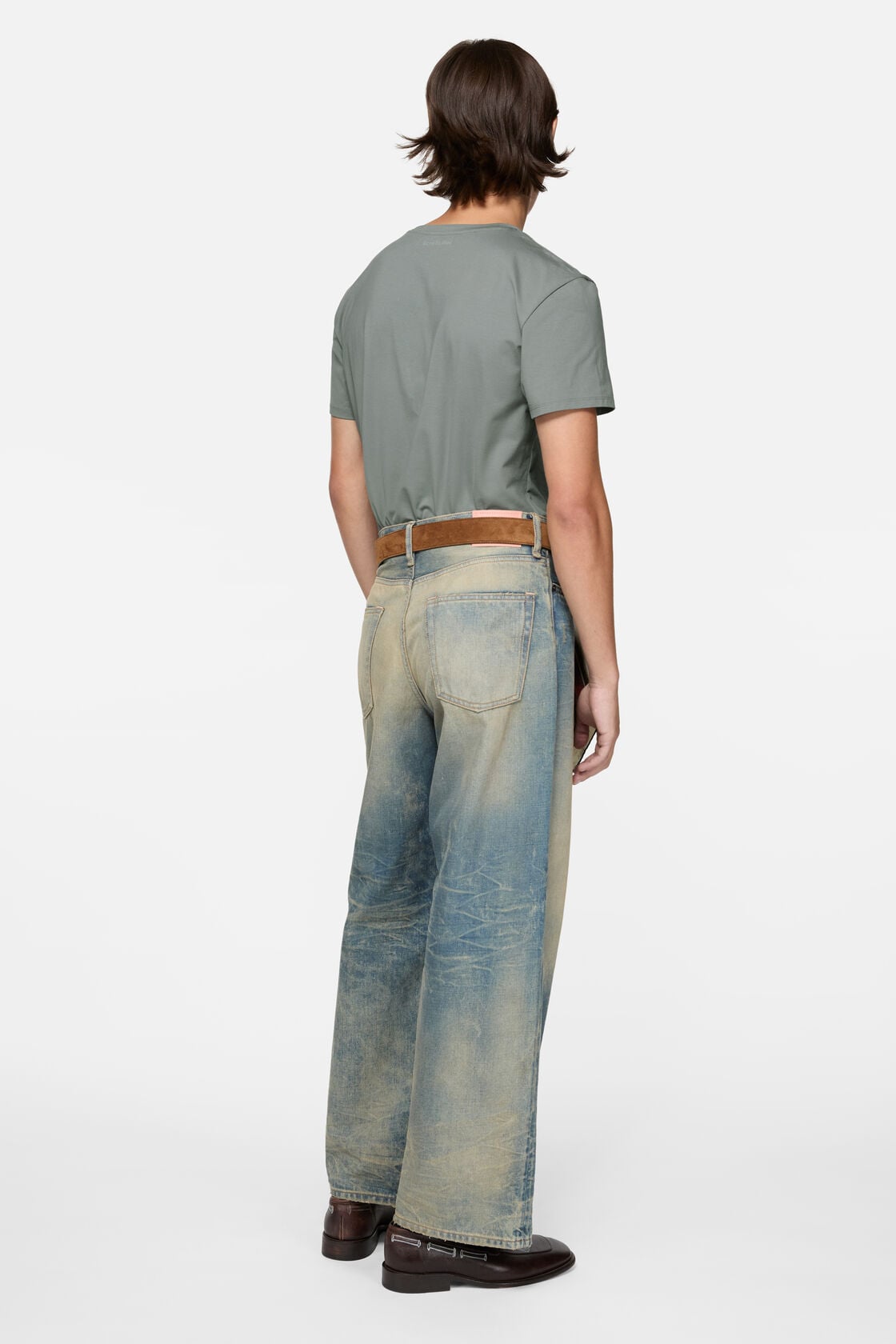 T-shirt - regular fit - Stone grey