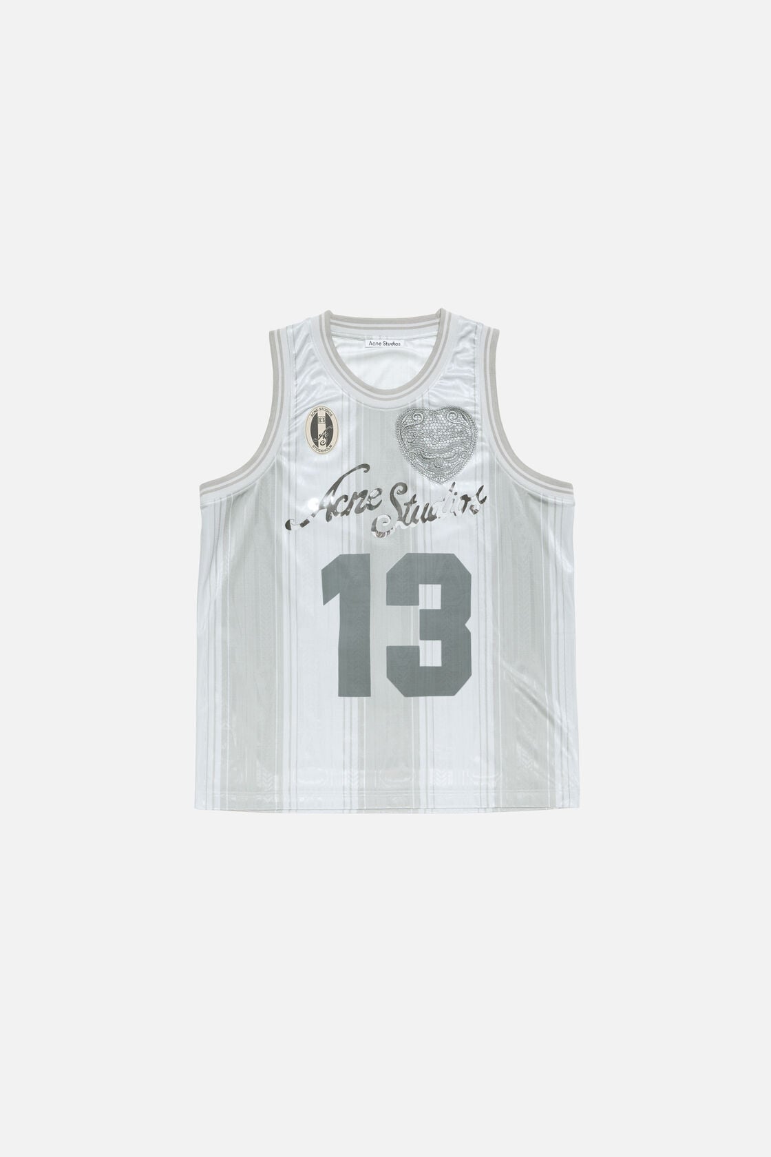 Sports jersey tank top - Grey