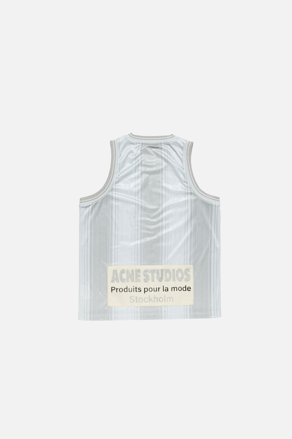 Sports jersey tank top - Grey