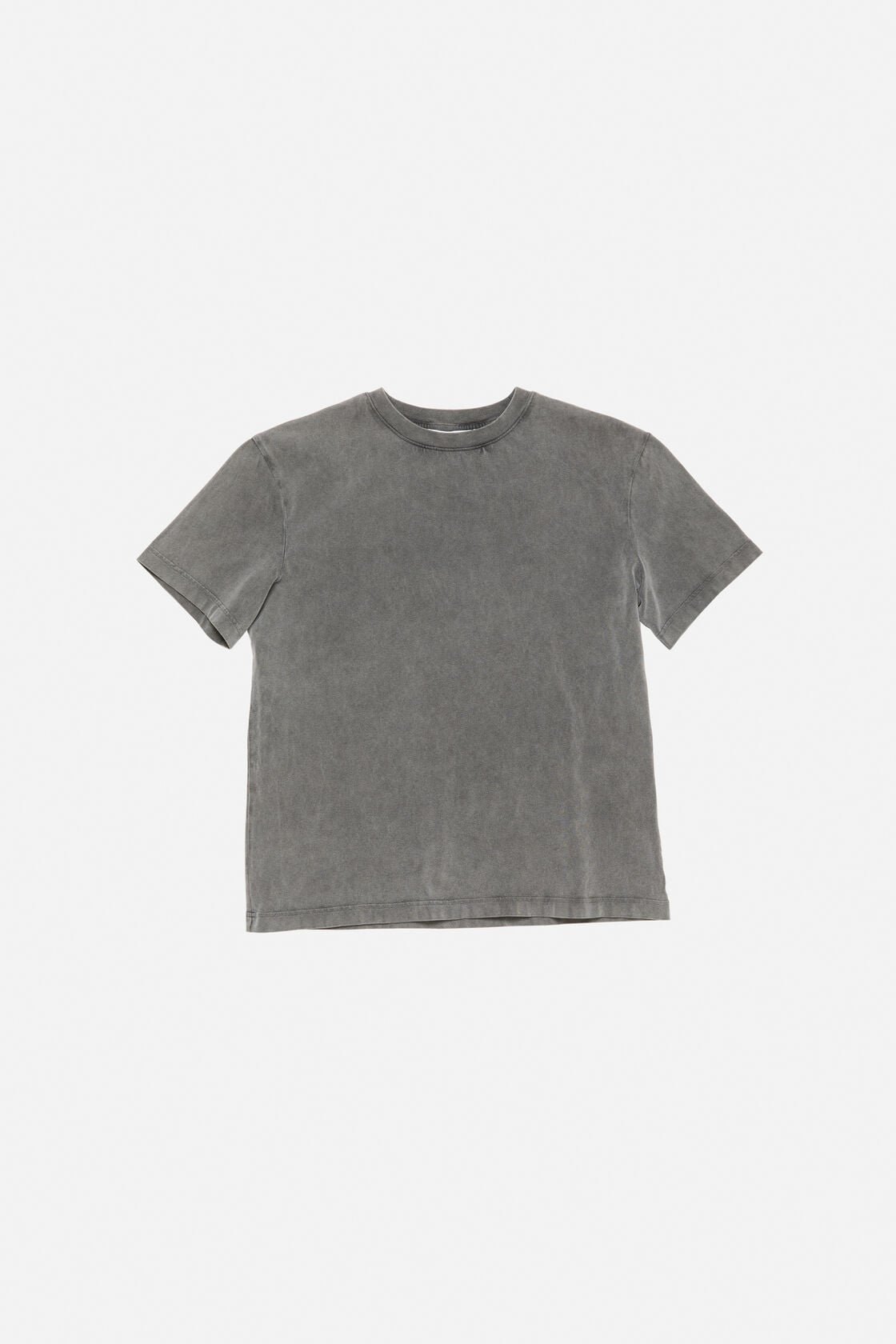 Rubber logo t-shirt - Faded black