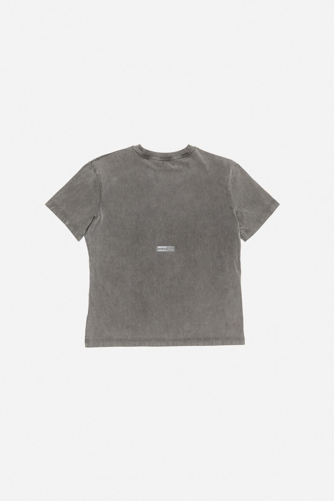 Rubber logo t-shirt - Faded black