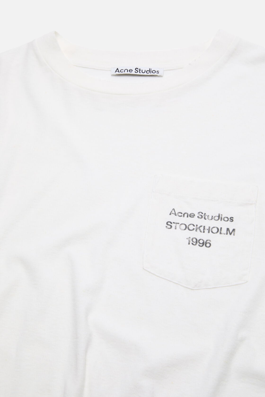 Sprayed 1996 logo t-shirt - Optic White