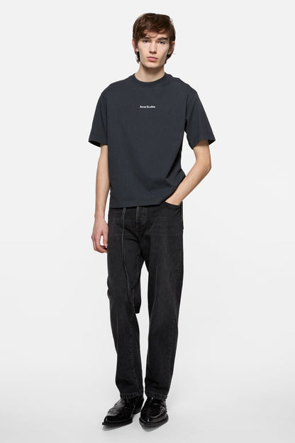 T-shirt stamp logo - Relaxed fit - Black