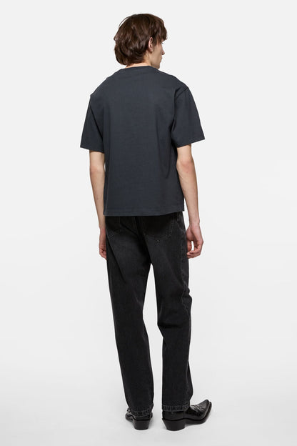 T-shirt stamp logo - Relaxed fit - Black