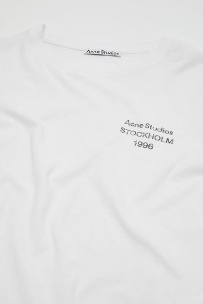 Distressed logo t-shirt - Off white