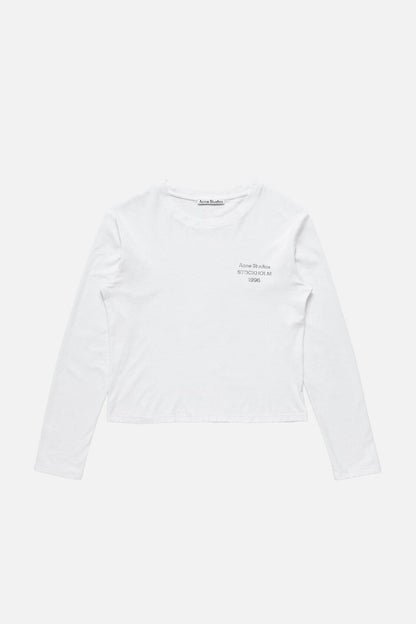 Distressed logo t-shirt - Off white