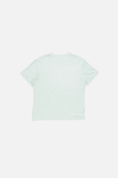 Distressed logo t-shirt - Pale mint