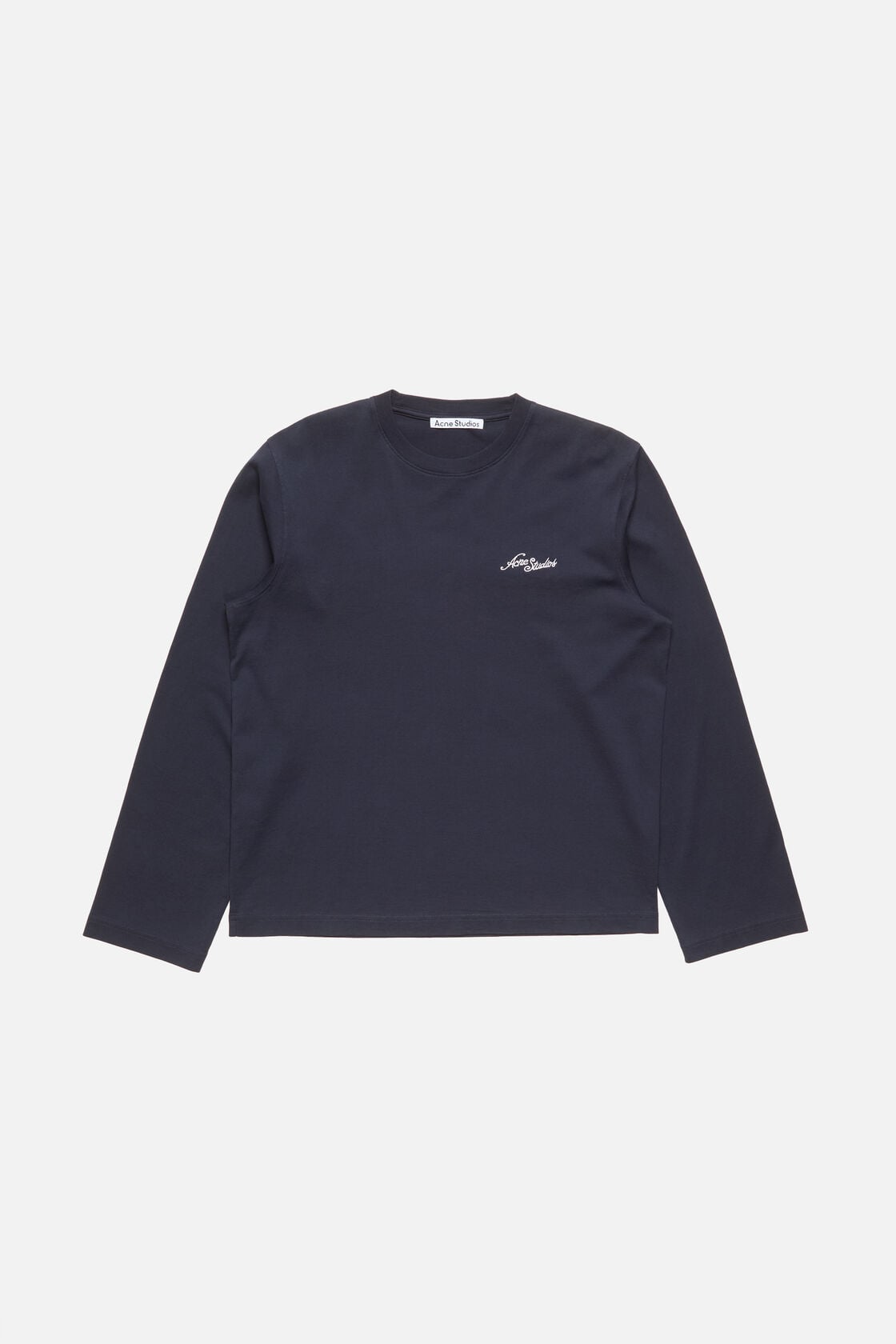Jersey t-shirt with logo - Dark navy