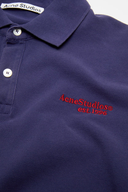 Polo t-shirt with logo - Navy