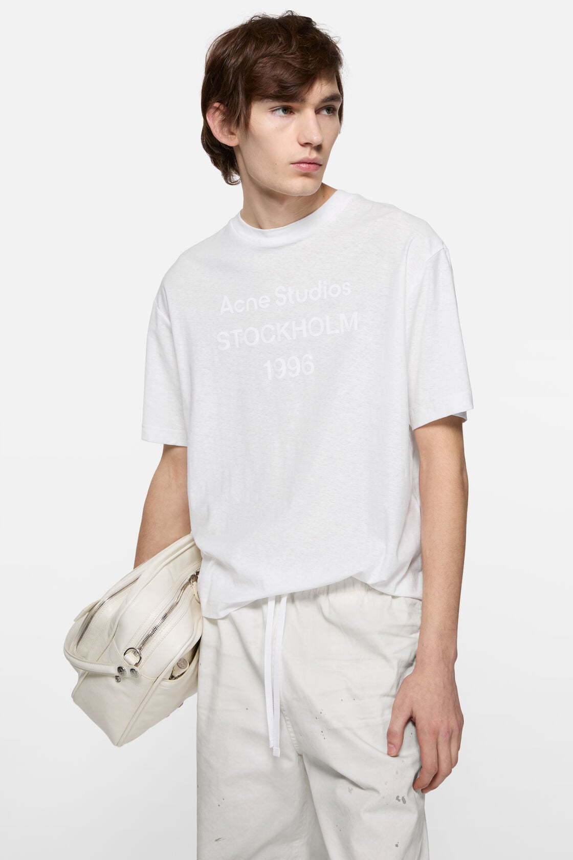 White 1996 logo t-shirt - White
