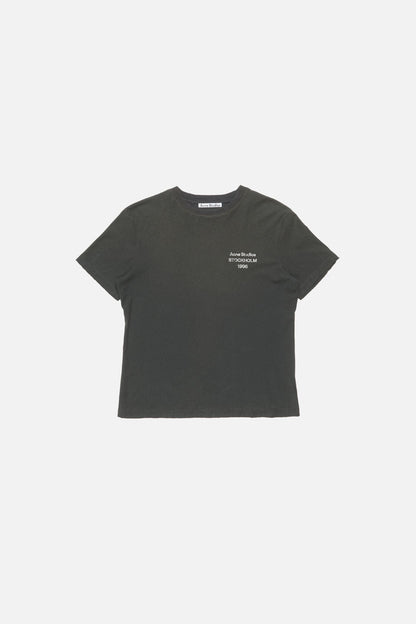 Sprayed logo t-shirt - Faded black