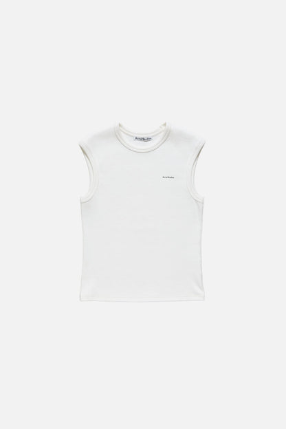 Logo muscle t-shirt - White