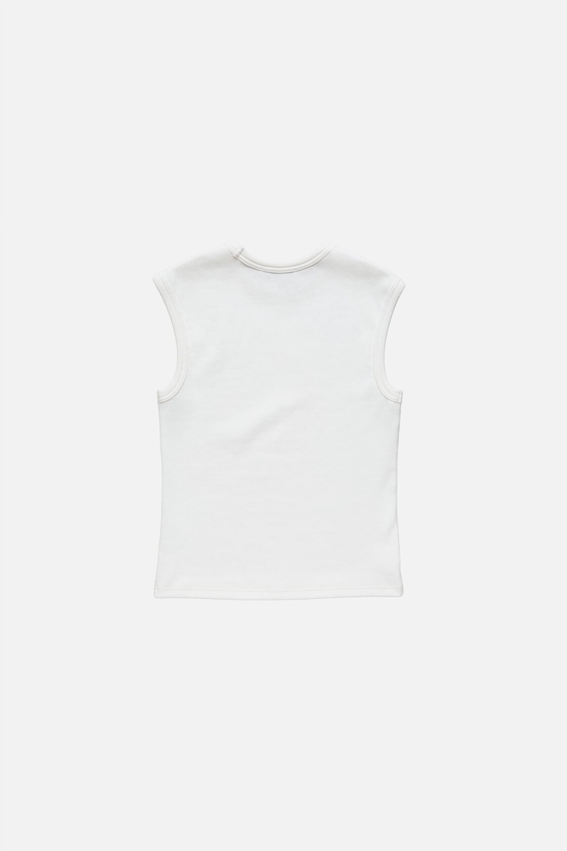 Logo muscle t-shirt - White