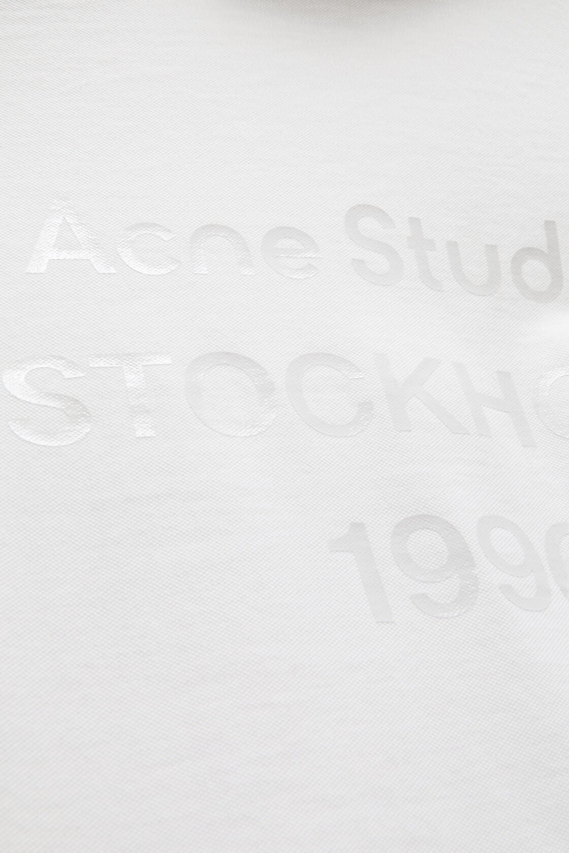 Polo shirt with white 1996 logo - White