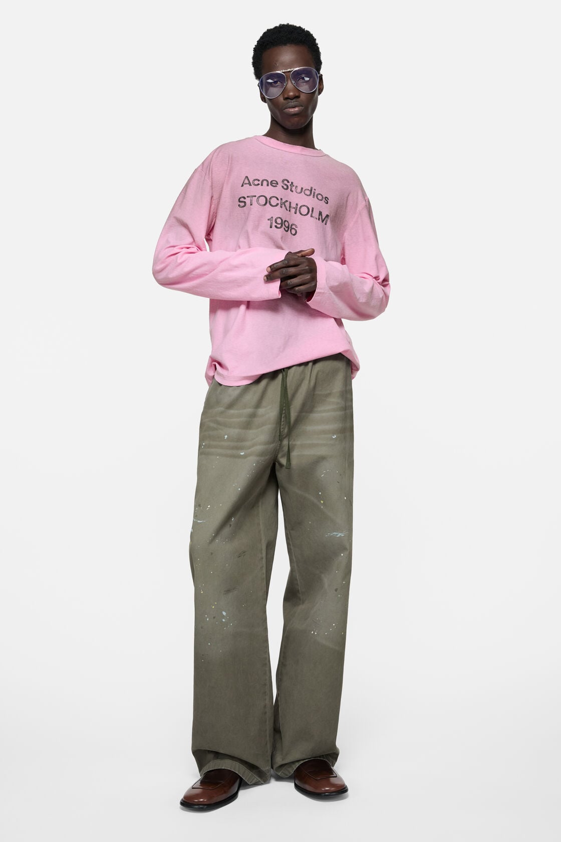 Sprayed 1996 logo t-shirt - Cotton candy pink