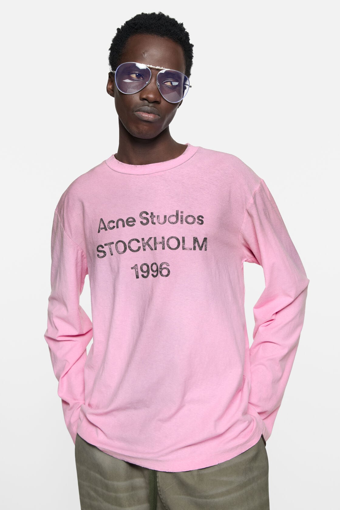 Sprayed 1996 logo t-shirt - Cotton candy pink