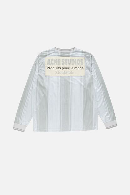 Logo sports jersey top - Grey