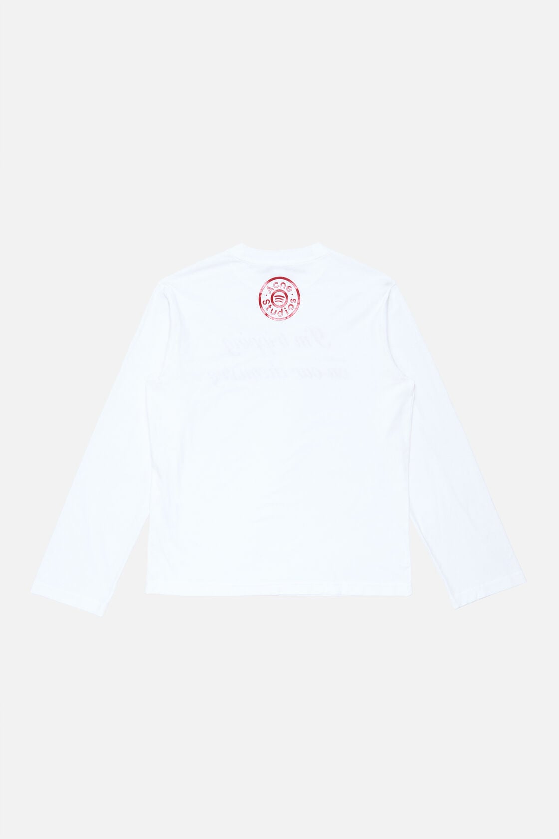 T-shirt - Acne Studios x Robyn - White