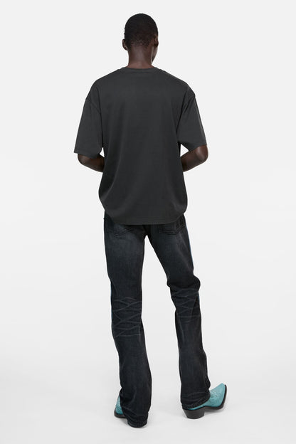 Logo t-shirt - relaxed fit - Faded black