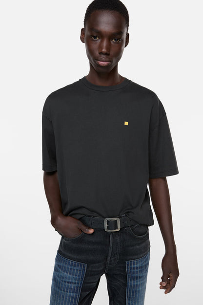 Logo t-shirt - relaxed fit - Faded black