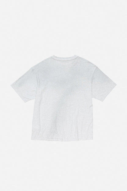 Sprayed logo t-shirt - Pale Grey Melange