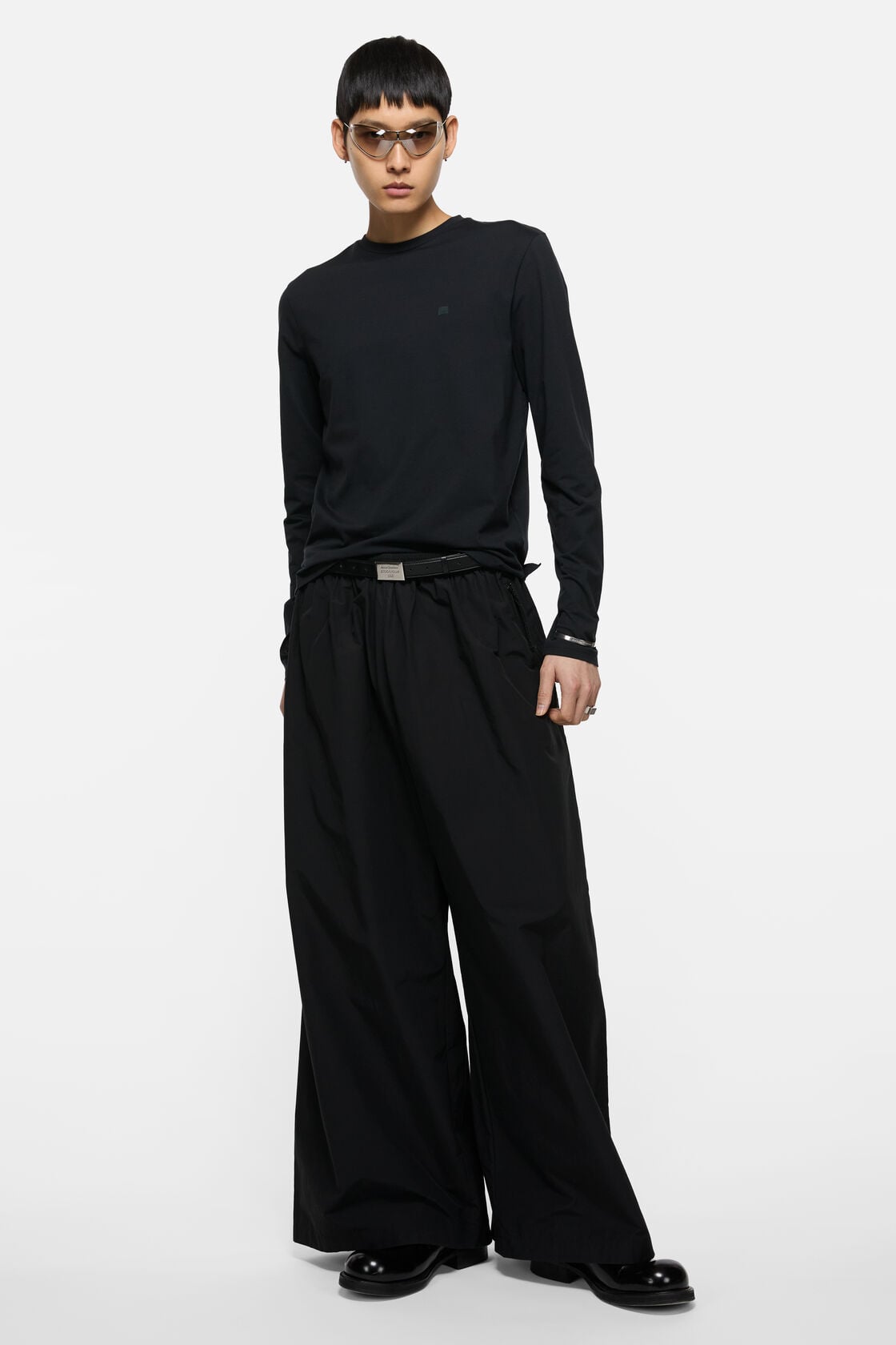 Long sleeve t-shirt - regular fit - Black