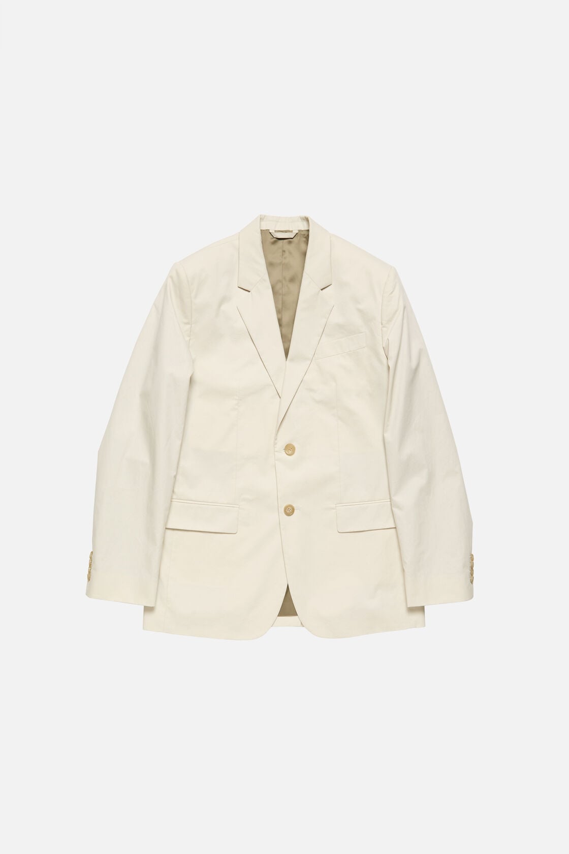 Single-breasted suit jacket - Light beige