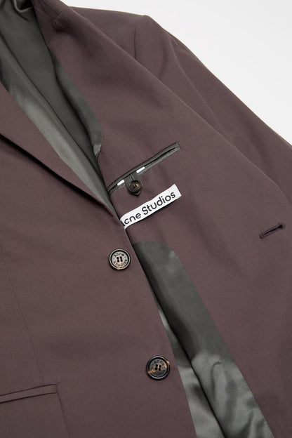 Single-breasted suit jacket - Faded purple