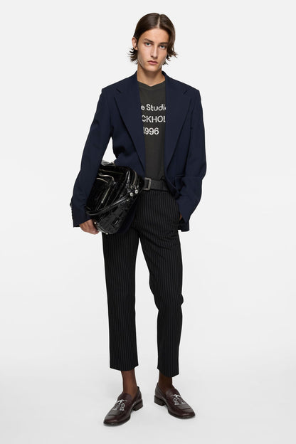 Fitted suit jacket - Navy