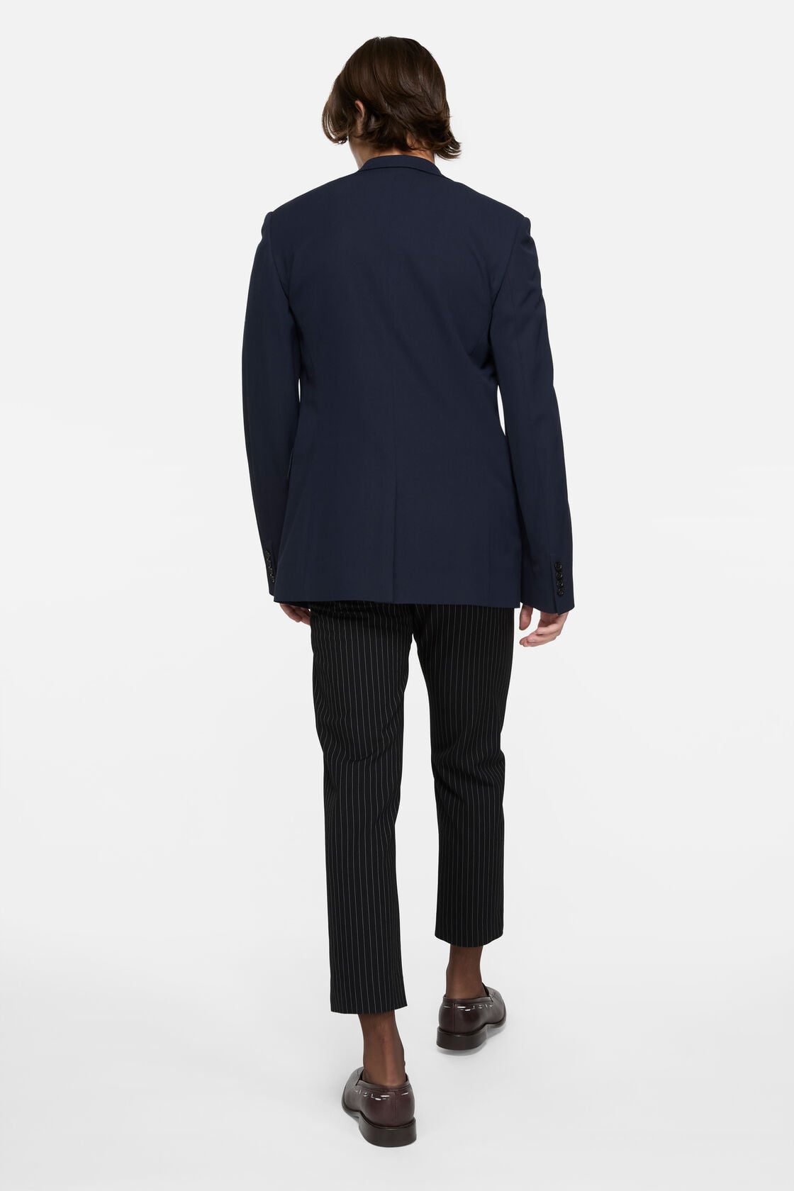 Fitted suit jacket - Navy