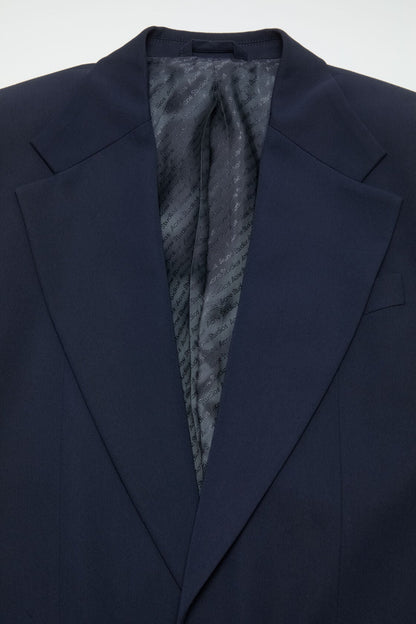 Fitted suit jacket - Navy