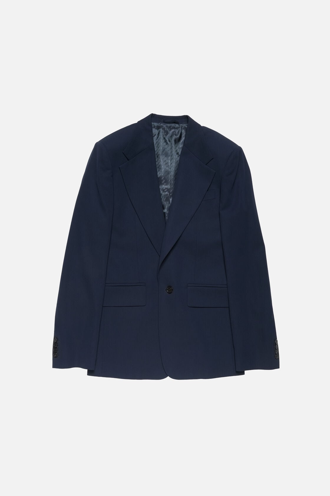 Fitted suit jacket - Navy