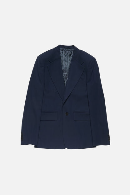 Fitted suit jacket - Navy