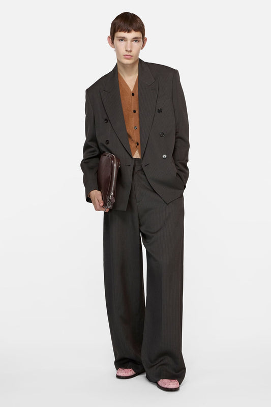 Double-breasted suit jacket - Grey