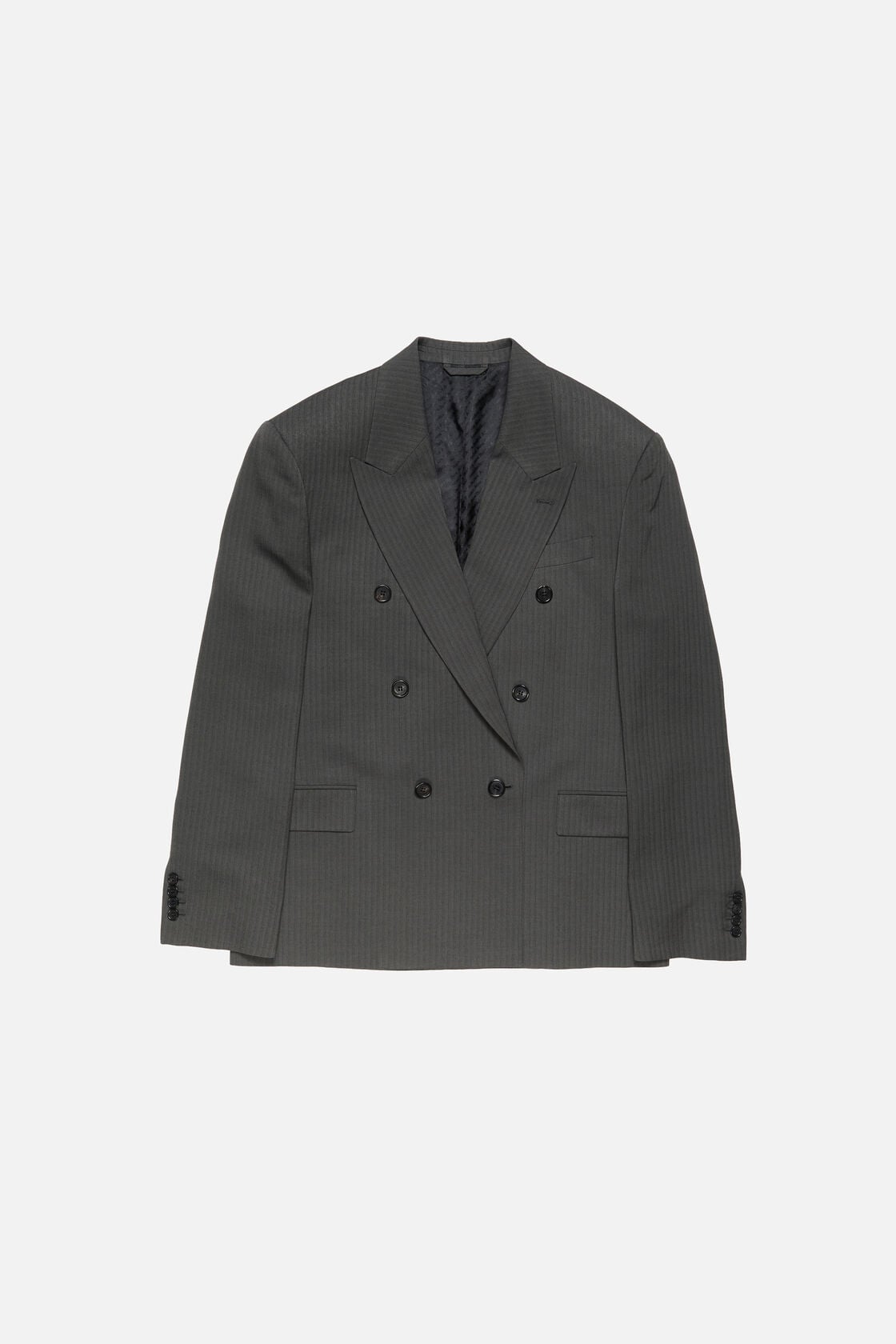 Double-breasted suit jacket - Grey