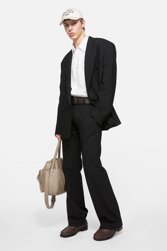 Relaxed fit suit jacket - Black