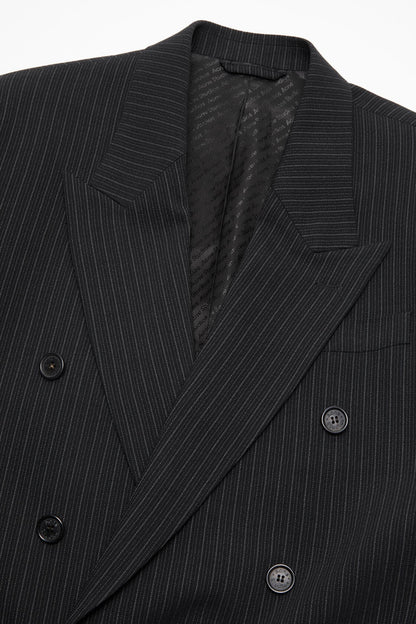 Relaxed fit suit jacket - Black