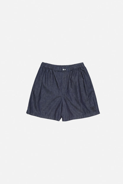 Casual denim shorts - Mid blue