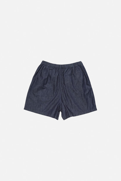 Casual denim shorts - Mid blue
