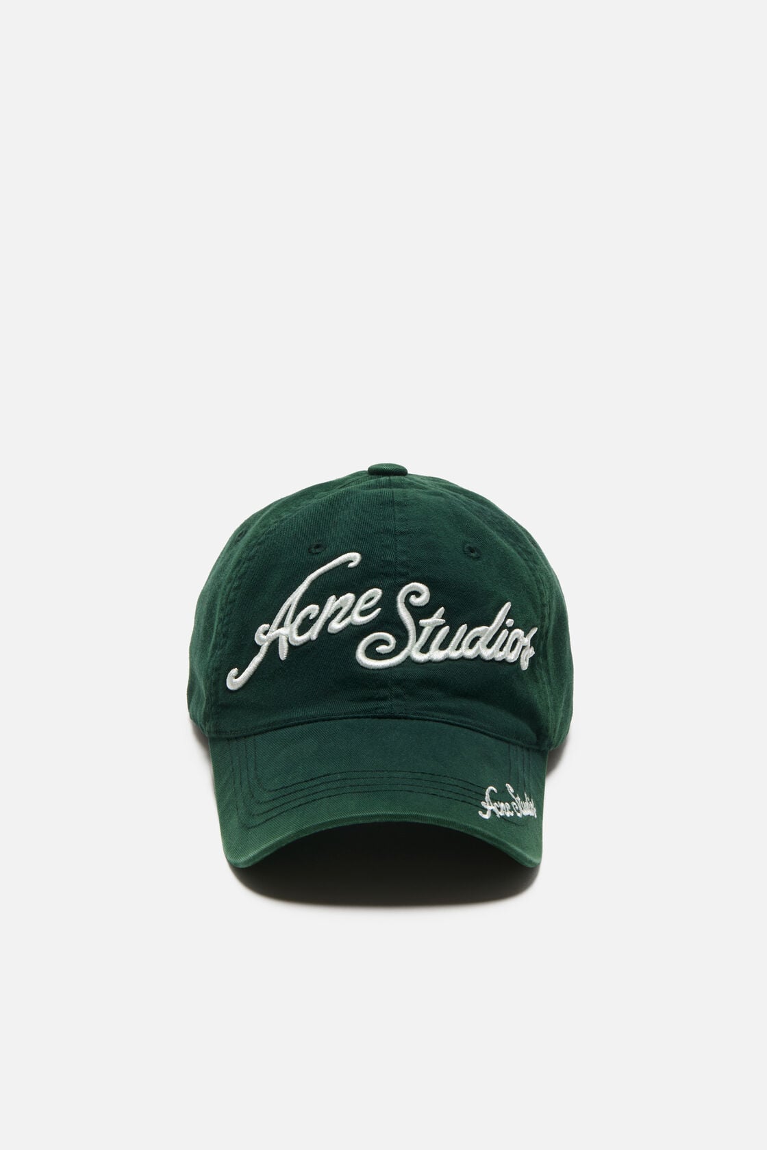 Embroidered logo cap - Dark green