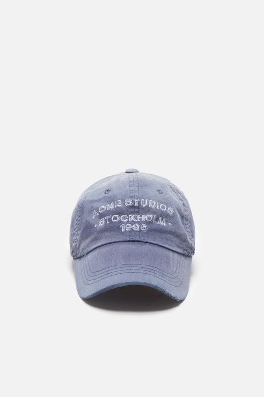 Sprayed logo cap - Navy