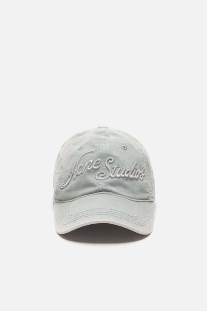 Embroidered logo cap - Fog grey