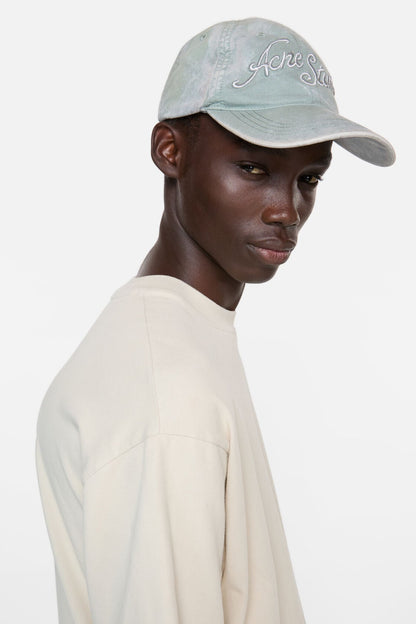 Embroidered logo cap - Fog grey