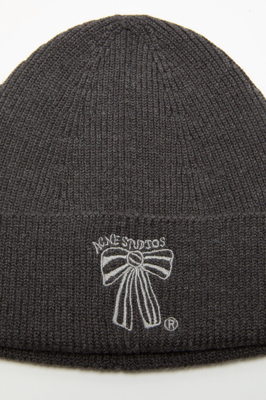 Merino wool beanie - Anthracite grey