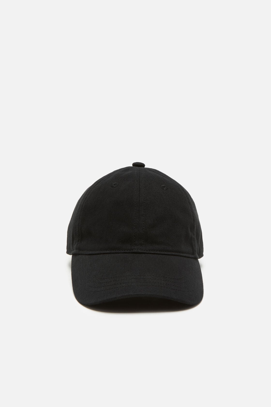 Twill logo cap - Black