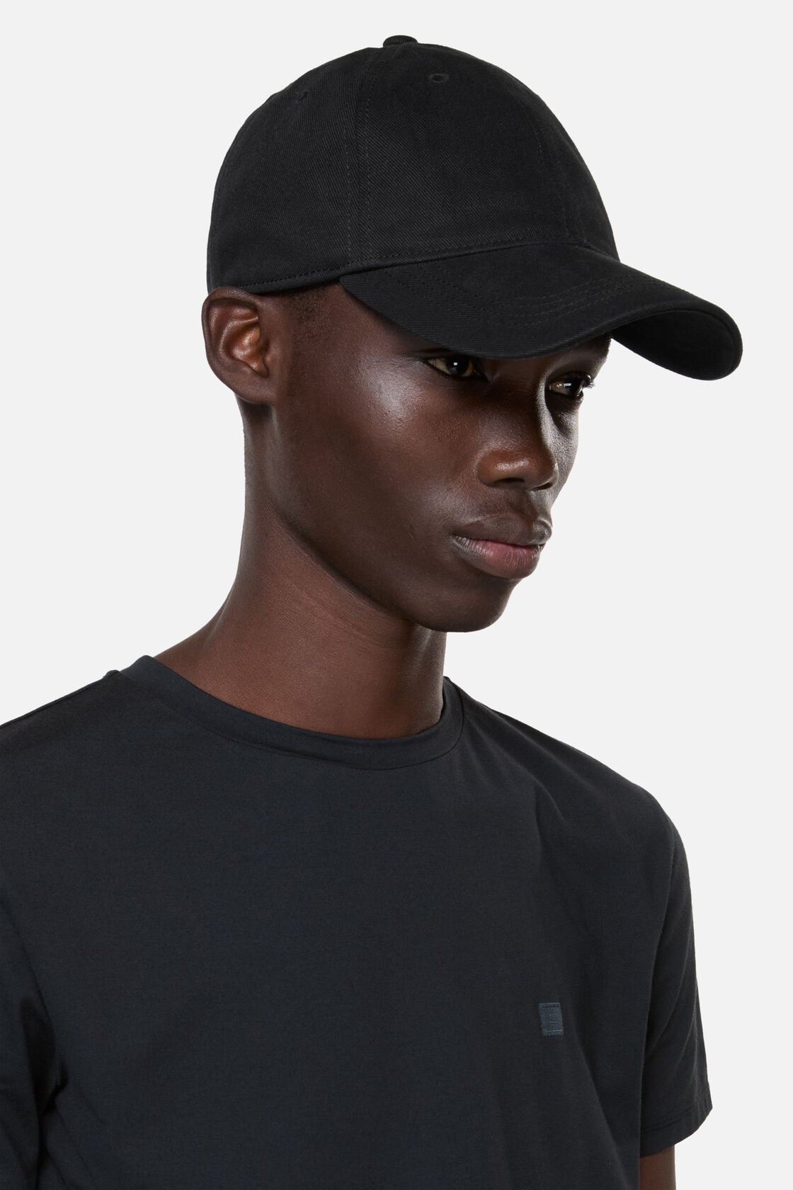 Twill logo cap - Black