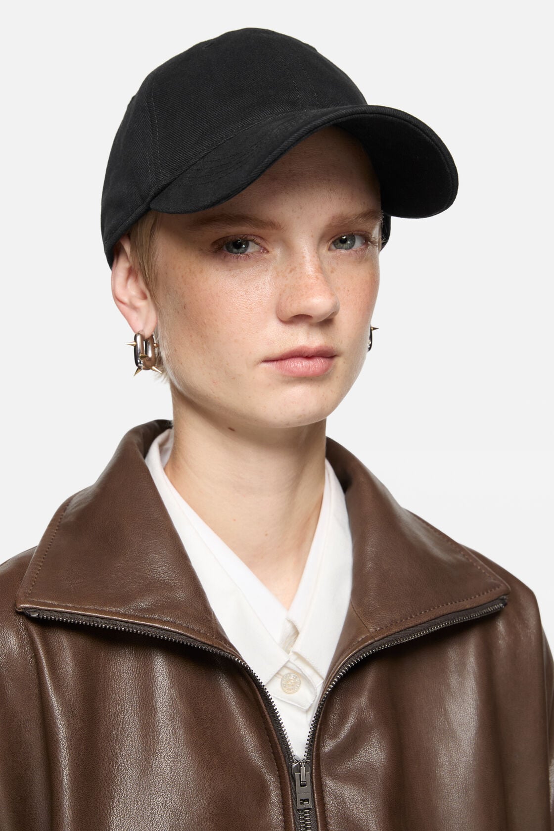 Twill logo cap - Black